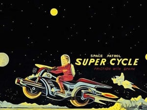 Space Patrol Super Cycle - Art Print