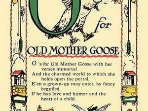 O for Old Mother Goose by Tony Sarge - Art Print