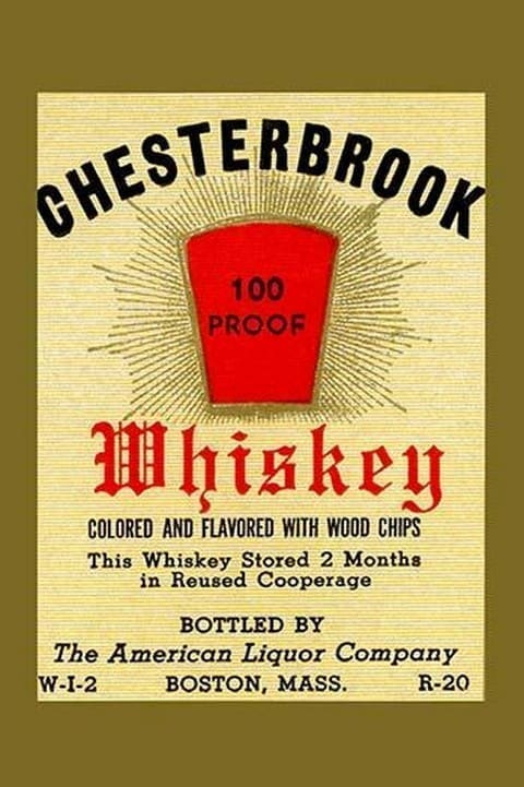 Chesterbrook Whiskey - Art Print