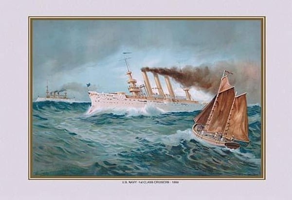 First-Class Cruisers by Werner - Art Print