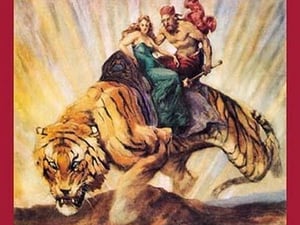 Golden Blood - Art Print