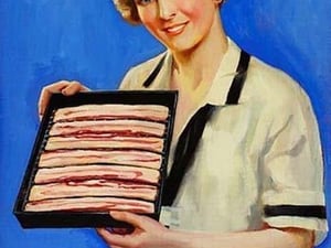 Bacon by Lawrence Wilbur - Art Print