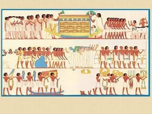 The Funeral Procession by John Gardner Wilkinson - Art Print