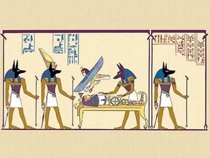 Anubis by John Gardner Wilkinson - Art Print