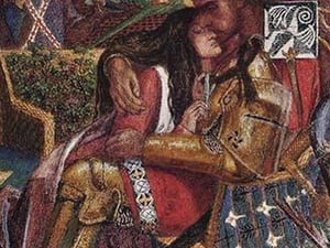 The Wedding of St. George & Princess Sabra by Dante Gabriel Rossetti - Art Print