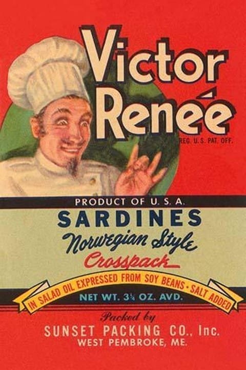Victor Renee Sardines - Art Print