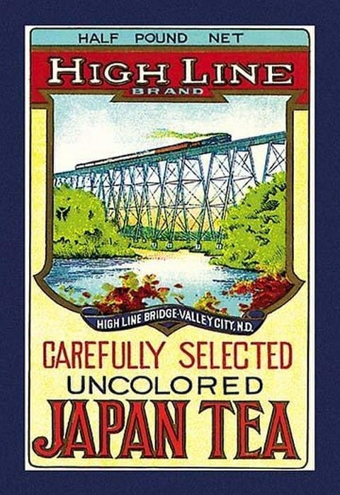 High Line Brand Tea - Art Print