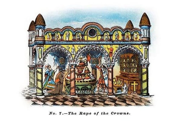 The Rape of the Crowns - Art Print