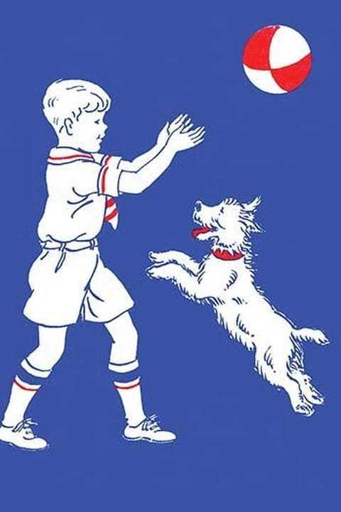 Catch the Ball by Julia Letheld Hahn - Art Print