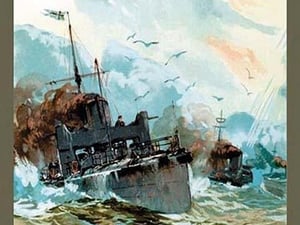 U.S. Navy: Rough Seas by Willy Stower - Art Print