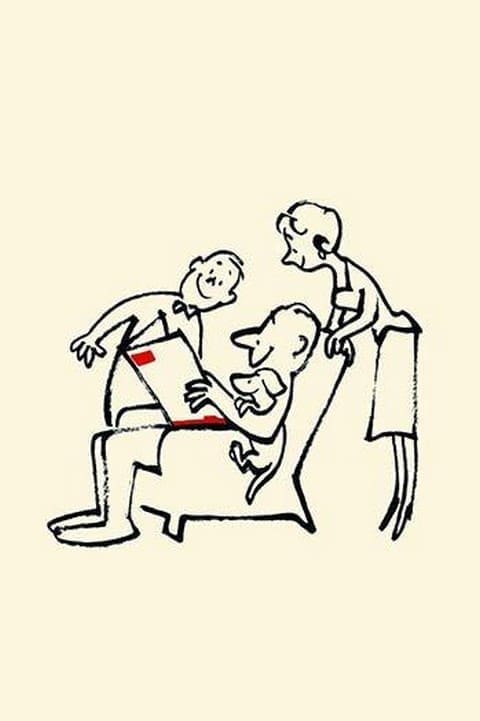 Family Reading - Art Print