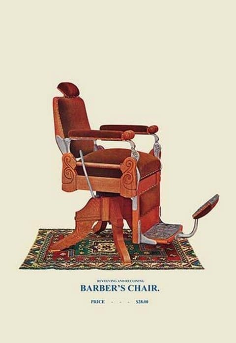 Barber's Chair #53 - Art Print