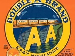 Double A Brand Oranges by Western Litho. - Art Print