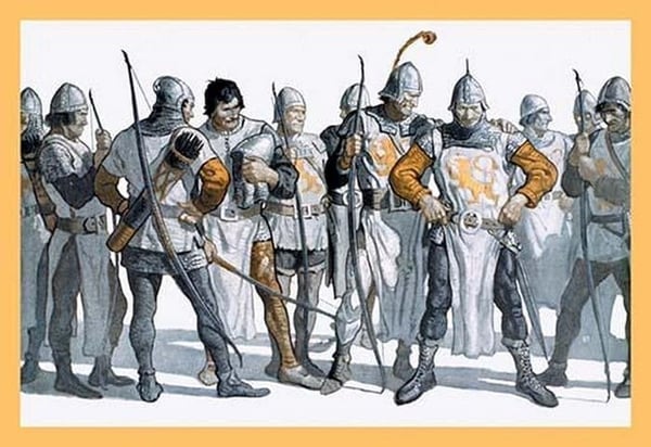 Knights of the Round Table by N.C. Wyeth - Art Print