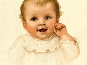 Baby Face by Ida Waugh - Art Print