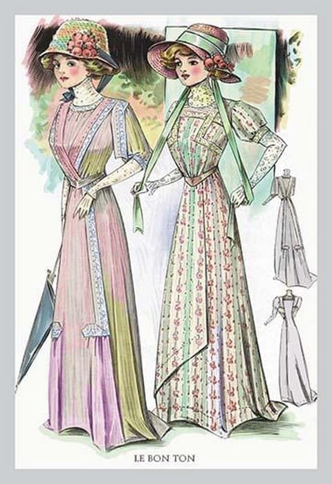 Le Bon Ton: Magnificence in Pink - Art Print