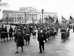 Parade Near Franklin Institute