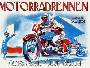 Motorradrennen - Auto Club Berlin by Jason Pierce - Art Print