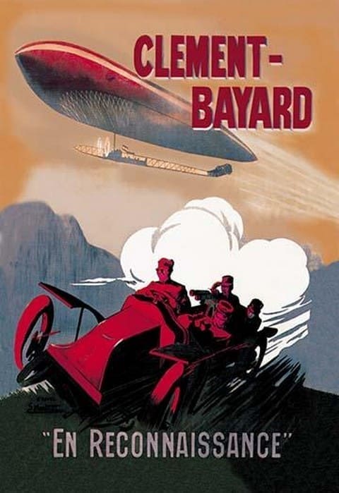 Clement-Bayard by Ernest Montaut - Art Print