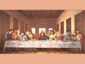 The Last Supper by Michaelangelo - Art Print