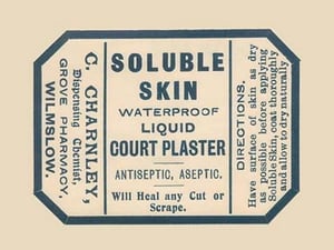 Soluble Skin Court Plaster - Art Print