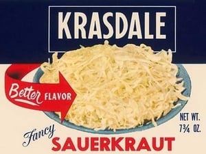 Krasdale Fancy Sauerkraut #2 - Art Print