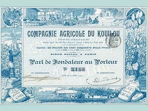 Compagnie Agricole du Kouilou - Art Print