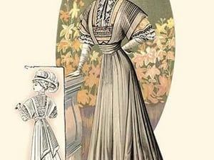 Le Costume Royal: Lady in Green - Art Print