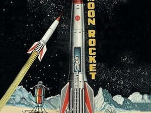 Friction Moon Rocket - Art Print