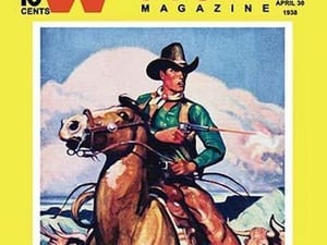 Western Story Magazine: The Cowboy's Hand - Art Print