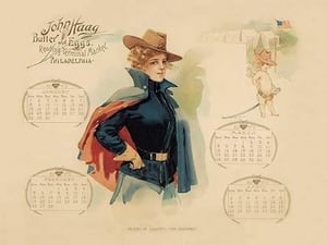 Lady in the Army: John Haag Calendar by FREE LIBRARY OF PHILADELPHIA - Art Print