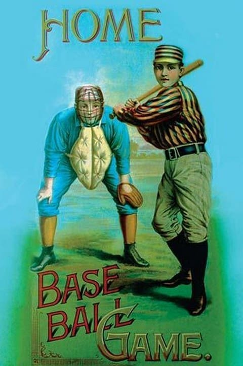 Home Baseball Game - Art Print