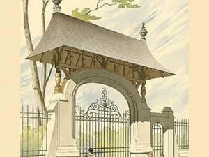Gate in Neuilly By the Seine - Paris