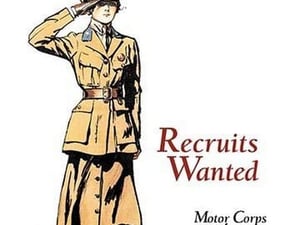 Recruits Wanted: Motor Corps of America by Edward Penfield - Art Print