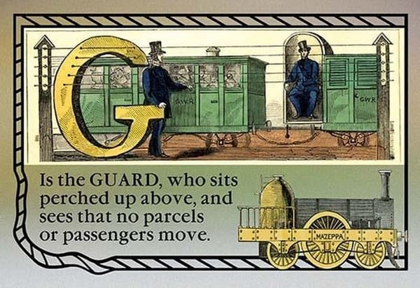 G is the Guard - Art Print