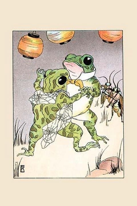 The Dance with Billy Bullfrog by Frances Beem - Art Print