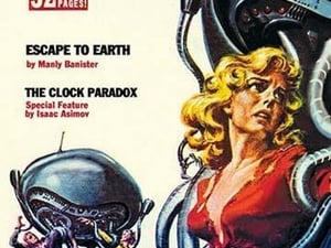 Science Fiction Quarterly: Robot Attack - Art Print