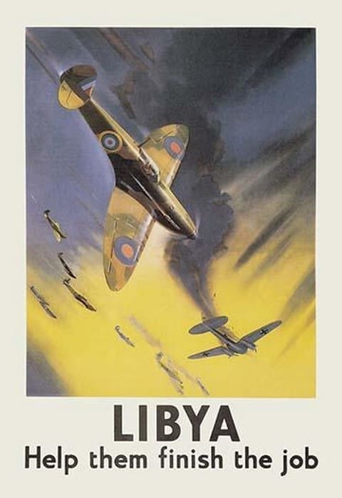 Libya: Help them Finish the Job by Wooten - Art Print
