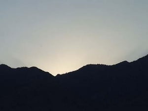 Palm Desert Sunset by Jason Pierce - Art Print