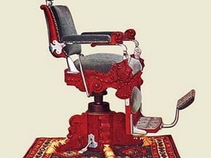 Hydraulic Barber's Chair #97 - Art Print