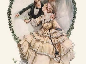 Undue Haste by Harrison Fisher - Art Print