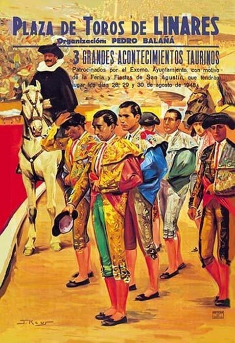 Manolete Cartel de Primer Anniversario de su Muerte by Sofu Unknown - Art Print