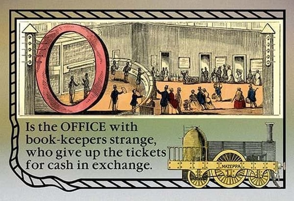 O is the Office - Art Print