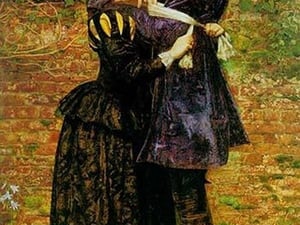 A Huguenot on St. Bartholomew's Day by John Everett Millais - Art Print