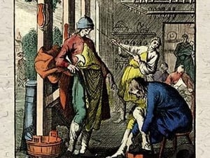 Shoe Maker by J. A. C. Lohr - Art Print