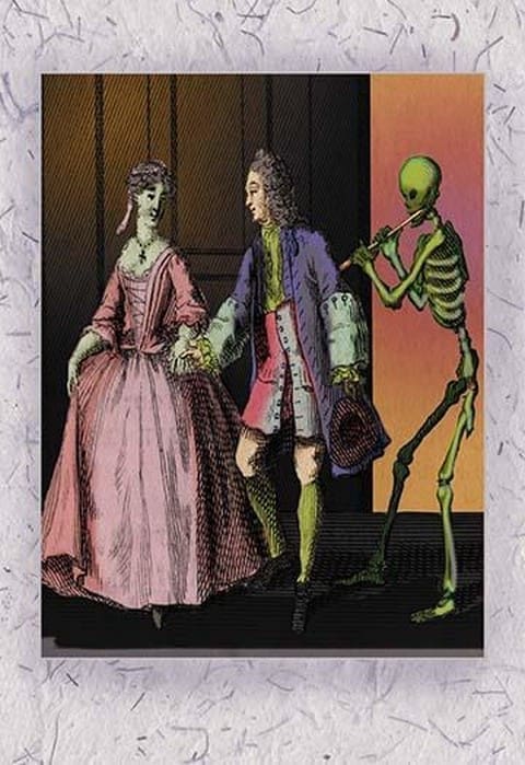 Death Comes to a Couple - Art Print