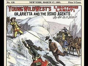 Wild West Weekly: Young Wild West's Lightning Lariat - Art Print