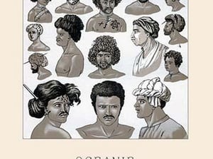 Headdresses and Hairstyles of Oceania by Auguste Racinet - Art Print