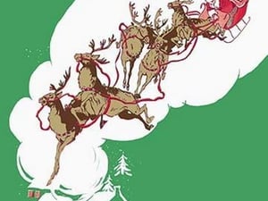 Santa Claus Is Comin' to Town - Art Print