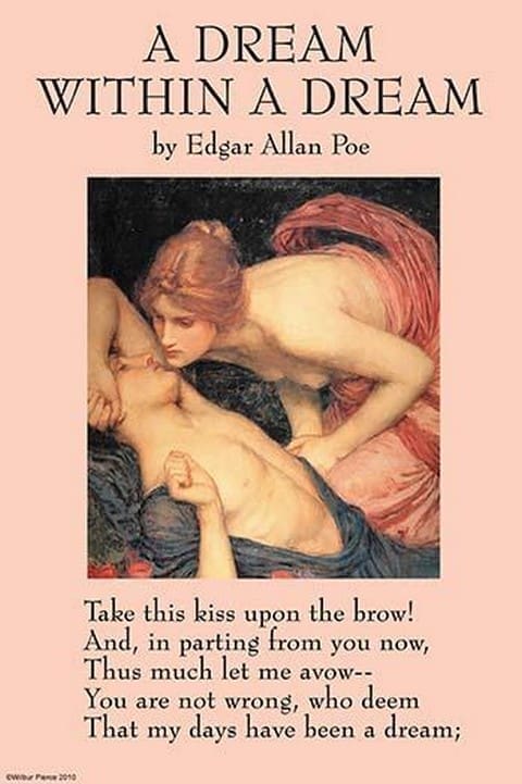 A Dream Within a Dream by Edgard Allan Poe - Art Print